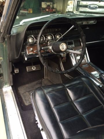 1966 Green Ford Thunderbird Coupe