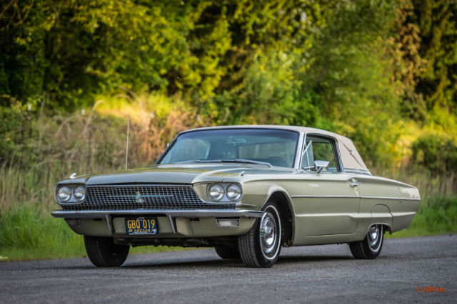 1966 Sauterne Gold Ford Thunderbird Coupe