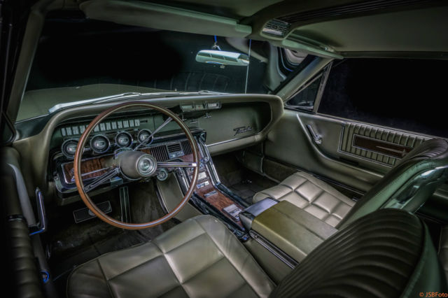 1966 Sauterne Gold Ford Thunderbird Coupe