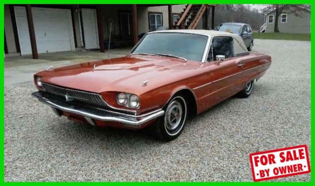 1966 Brown Ford Thunderbird Coupe