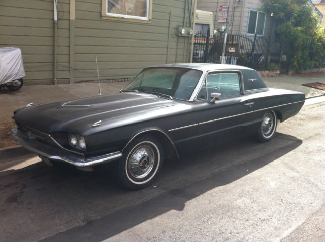 1966 Black Ford Thunderbird Coupe