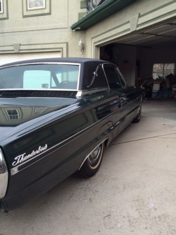 1966 Green Ford Thunderbird Coupe