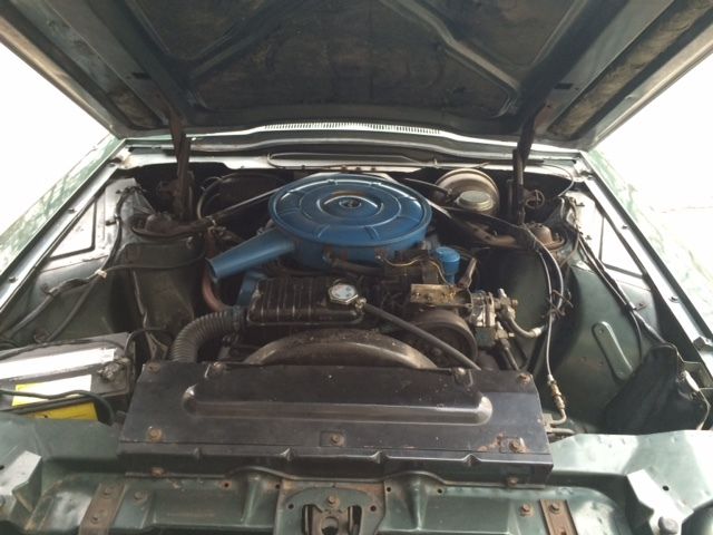 1966 Green Ford Thunderbird Coupe