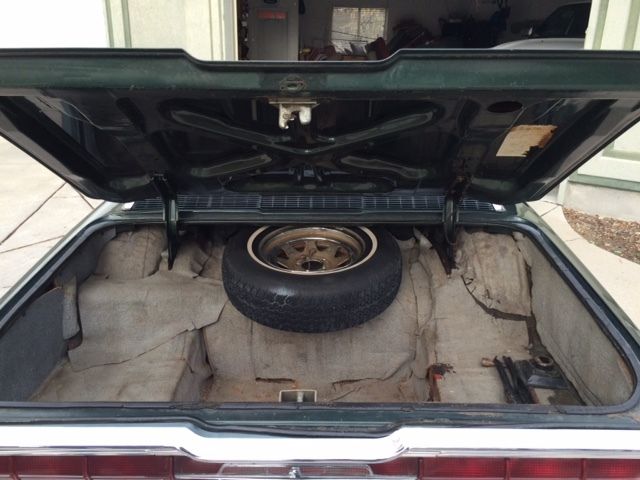 1966 Green Ford Thunderbird Coupe