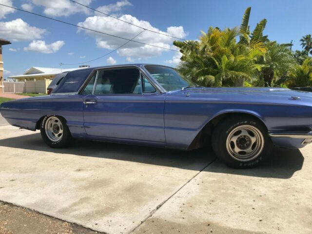 1966 Blue Ford Thunderbird