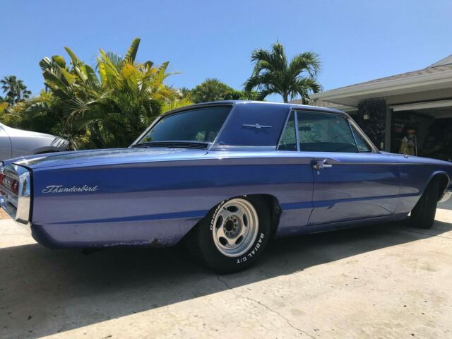 1966 Blue Ford Thunderbird