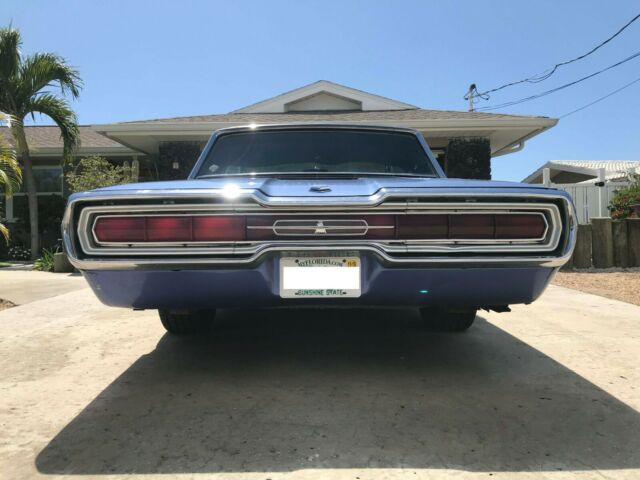 1966 Blue Ford Thunderbird