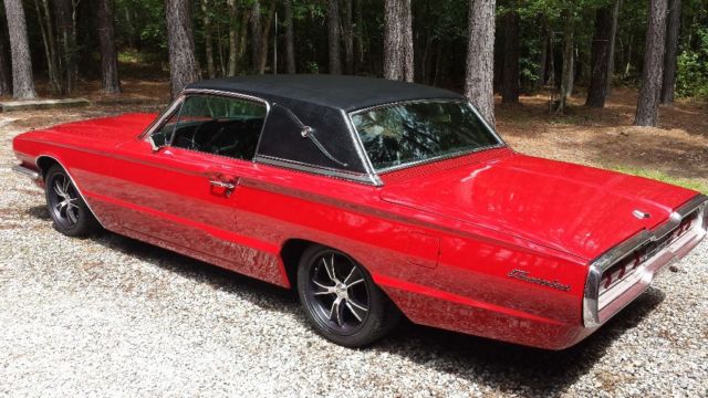 1966 Red Ford Thunderbird Coupe