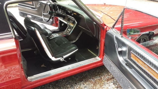1966 Red Ford Thunderbird Coupe