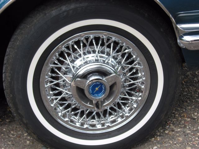 1966 Blue Ford Thunderbird Convertible