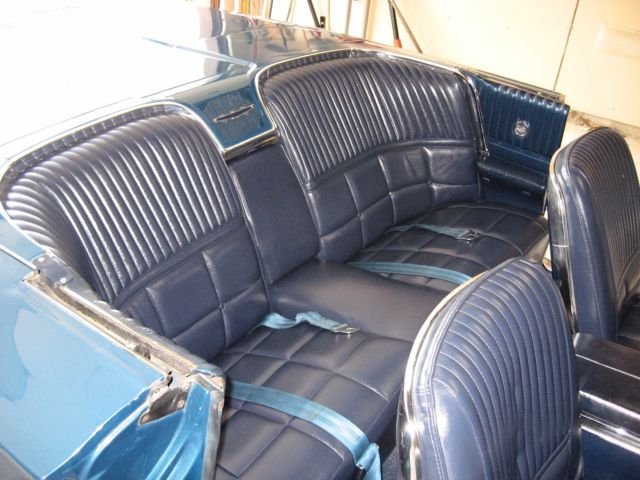 1966 Blue Ford Thunderbird Convertible