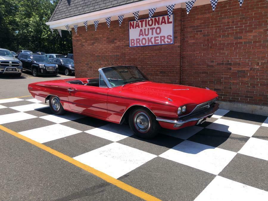 1966 Red Ford Thunderbird Convertible