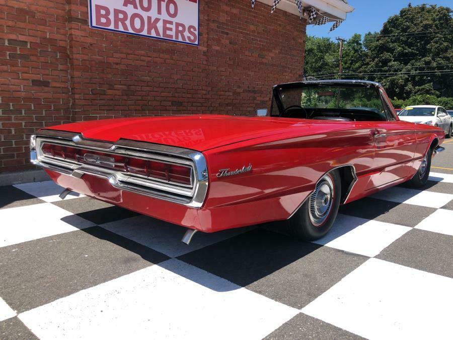 1966 Red Ford Thunderbird Convertible
