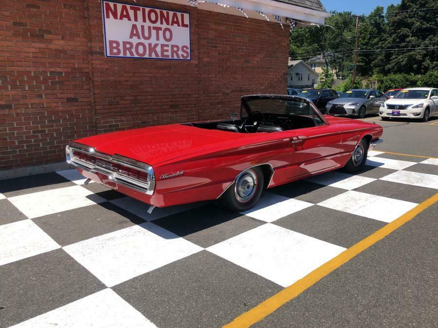 1966 Red Ford Thunderbird Convertible