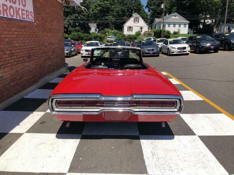 1966 Red Ford Thunderbird Convertible