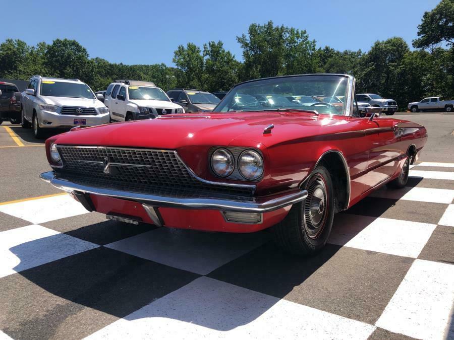 1966 Red Ford Thunderbird Convertible