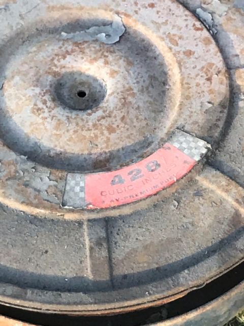 1966 Cream Ford Thunderbird Convertible