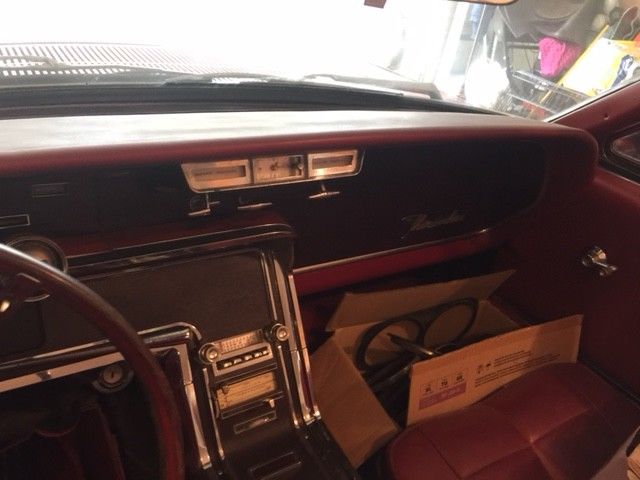 1966 Red Ford Thunderbird Convertible