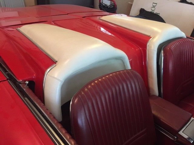 1966 Red Ford Thunderbird Convertible