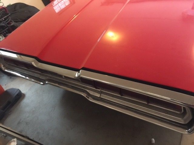 1966 Red Ford Thunderbird Convertible