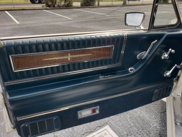 1966 White Ford Thunderbird 2 door