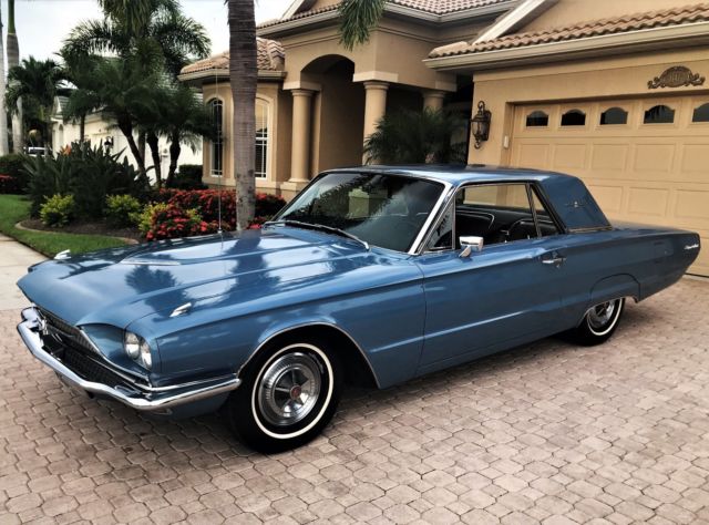 1966 Blue Ford Thunderbird Coupe