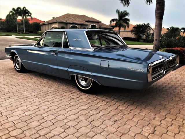 1966 Blue Ford Thunderbird Coupe