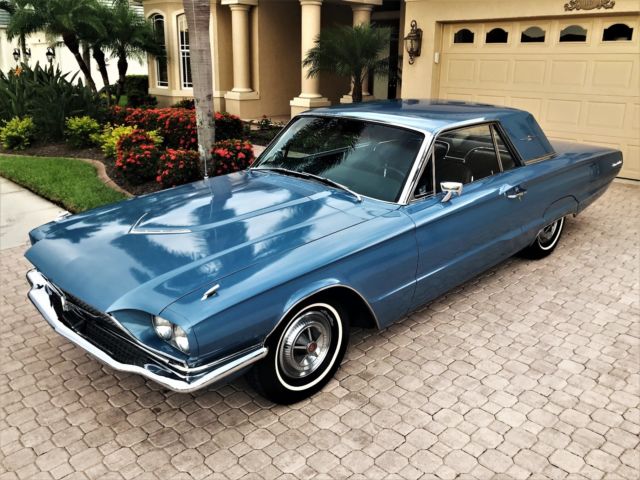 1966 Blue Ford Thunderbird Coupe