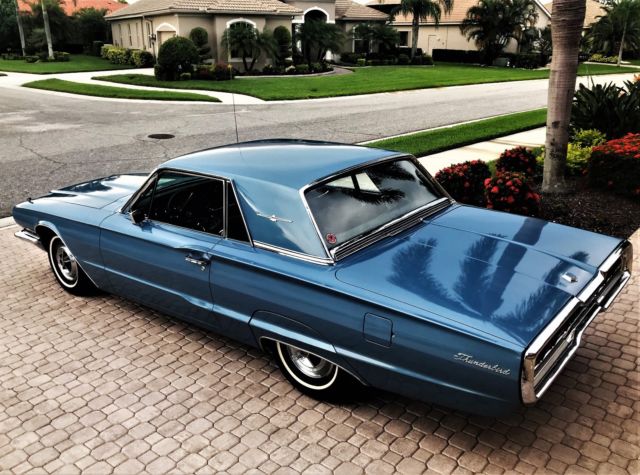 1966 Blue Ford Thunderbird Coupe
