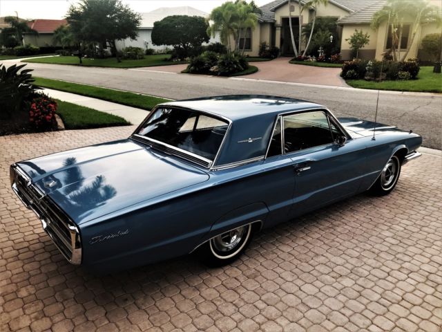 1966 Blue Ford Thunderbird Coupe