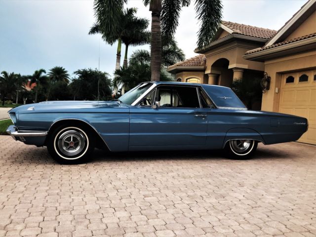 1966 Blue Ford Thunderbird Coupe