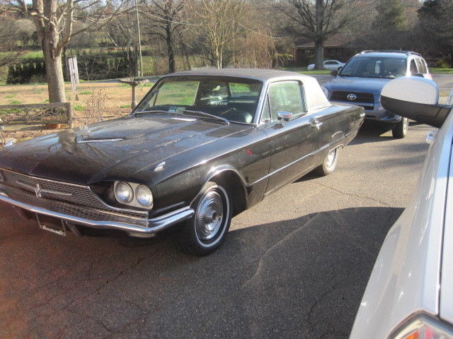 1966 Black Ford Thunderbird Coupe