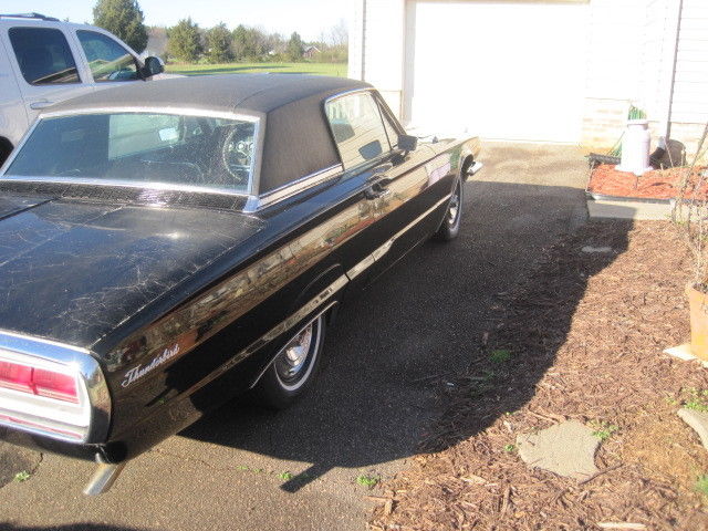 1966 Black Ford Thunderbird Coupe