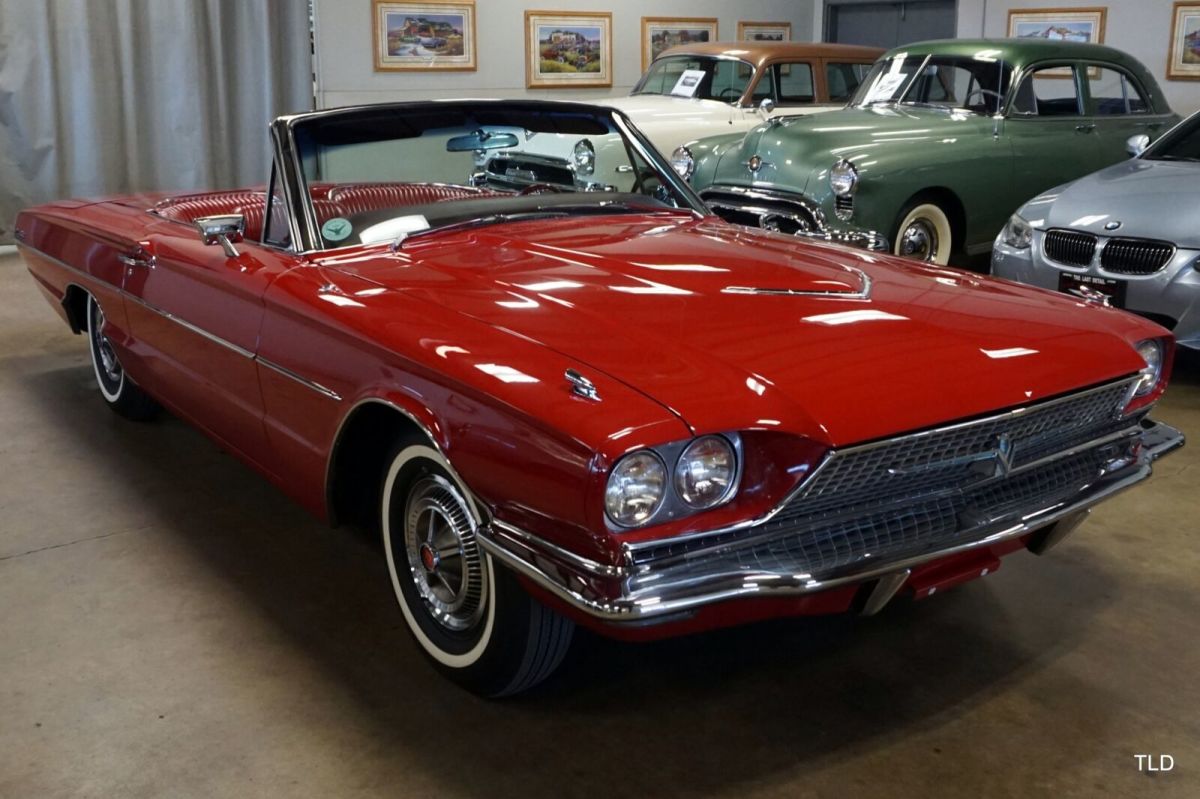 1966 Red Ford Thunderbird --