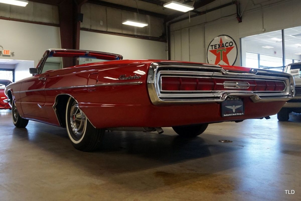 1966 Red Ford Thunderbird --