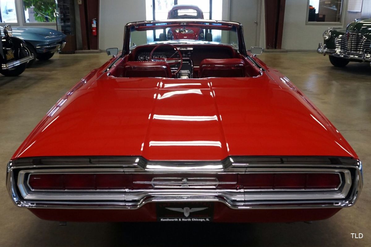 1966 Red Ford Thunderbird --