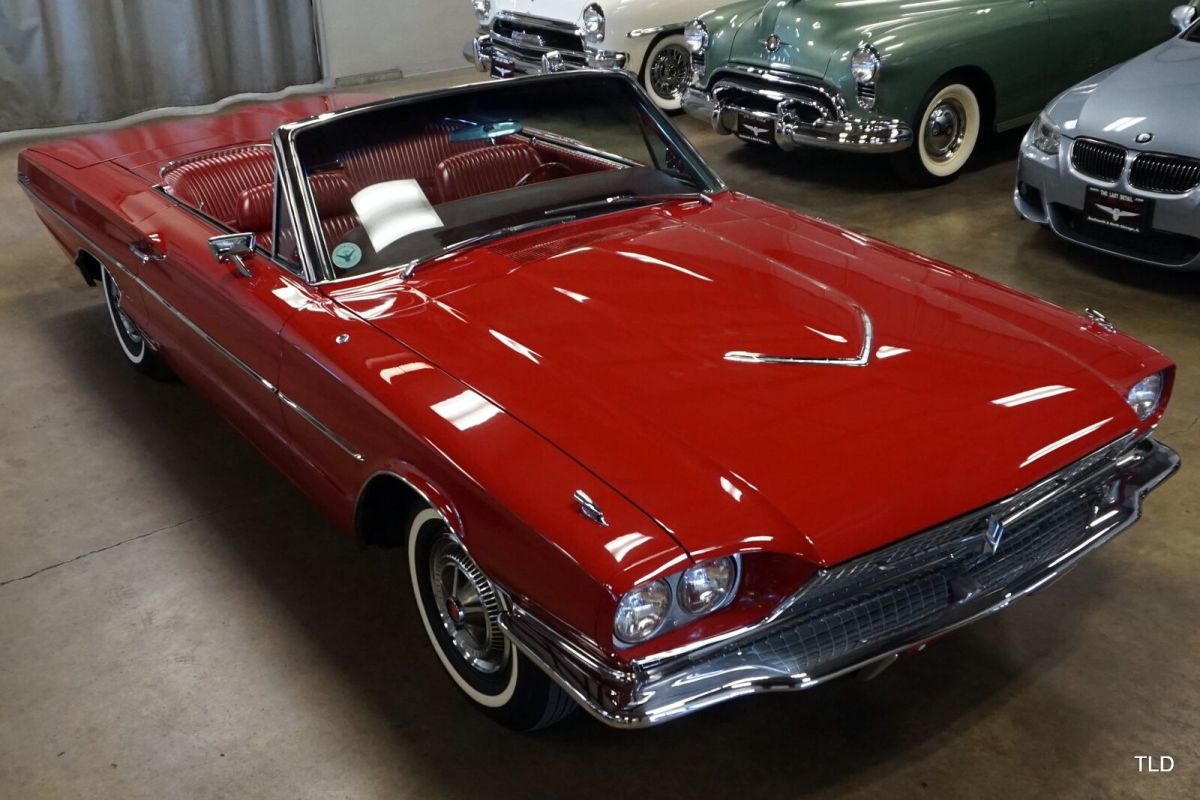 1966 Red Ford Thunderbird --