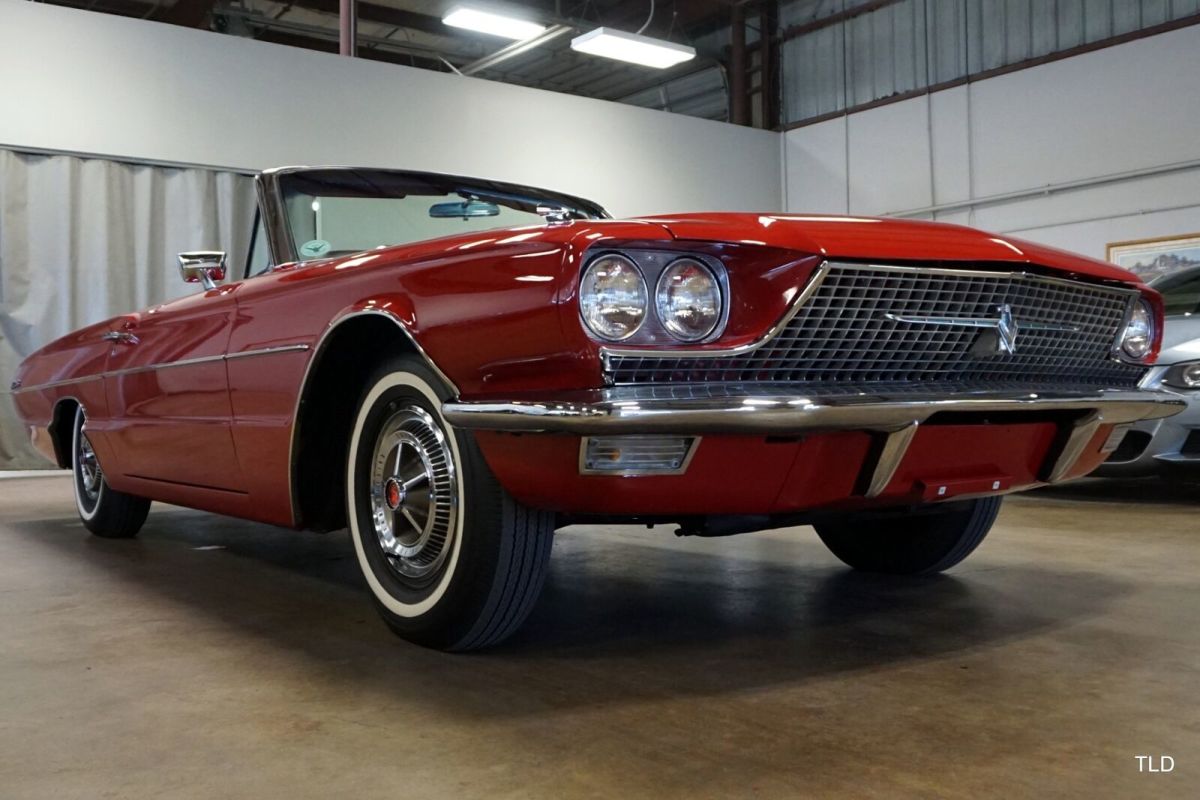 1966 Red Ford Thunderbird --