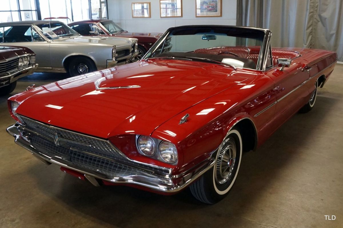 1966 Red Ford Thunderbird --