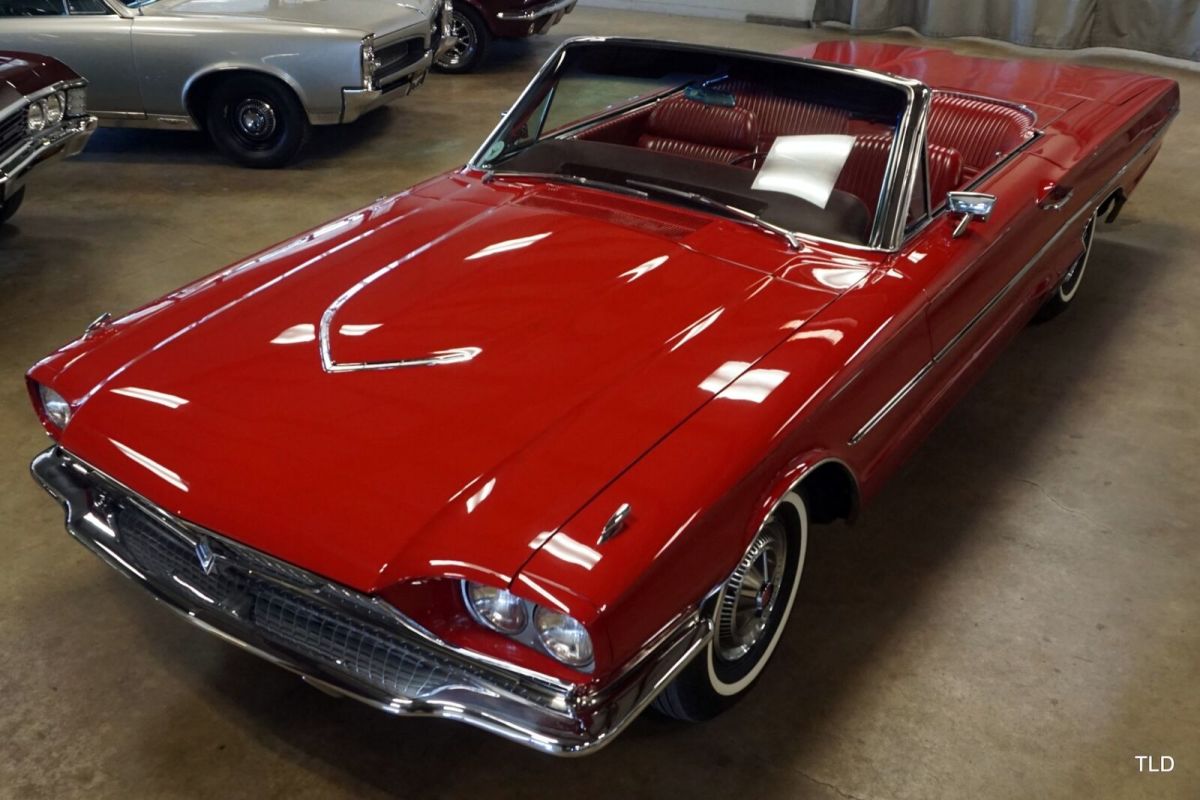 1966 Red Ford Thunderbird --