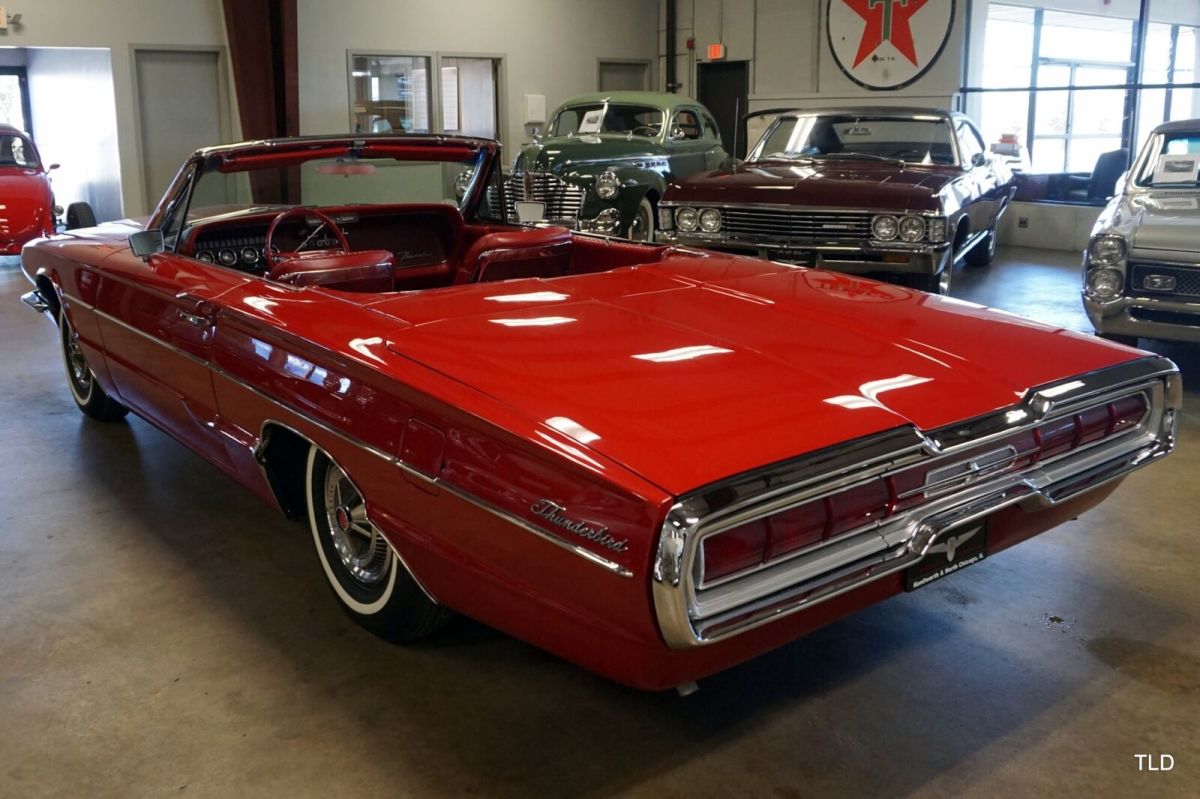 1966 Red Ford Thunderbird --