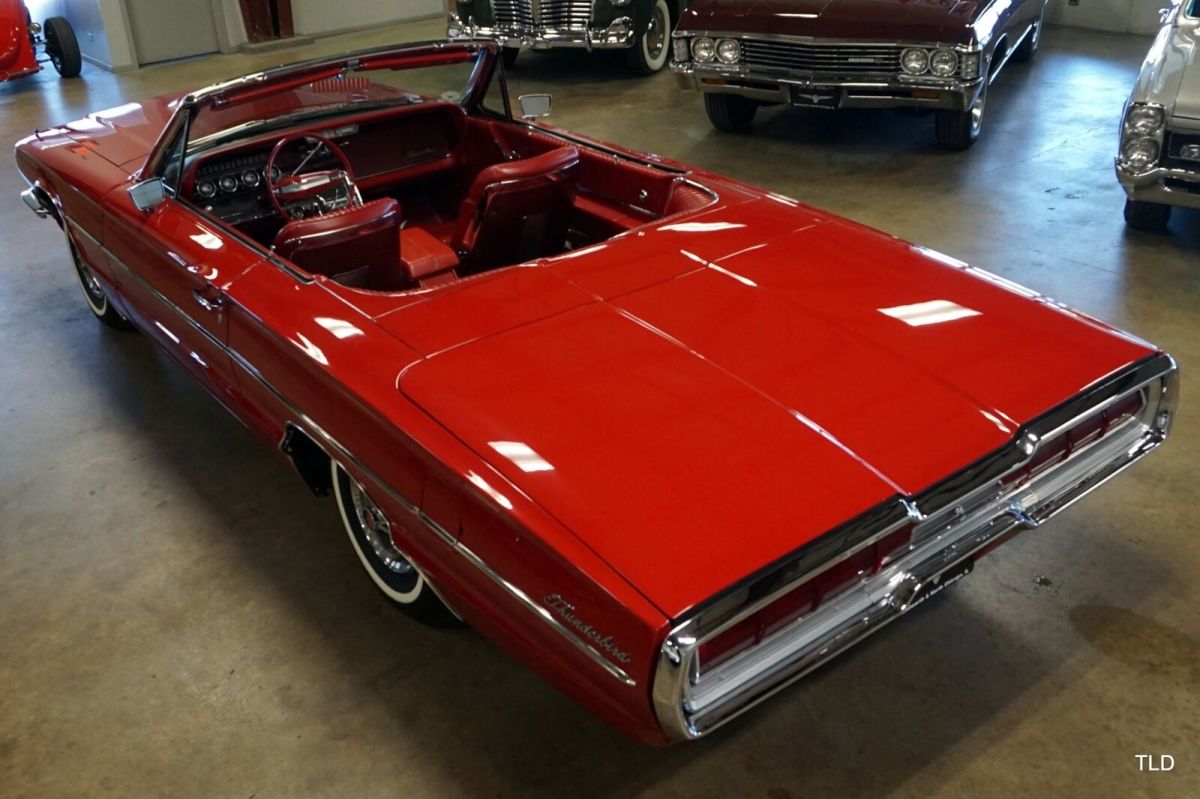 1966 Red Ford Thunderbird --