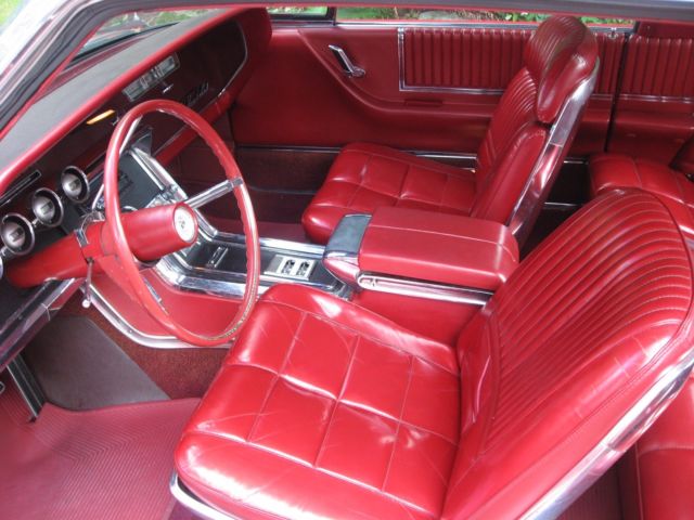 1966 Red Ford Thunderbird Coupe