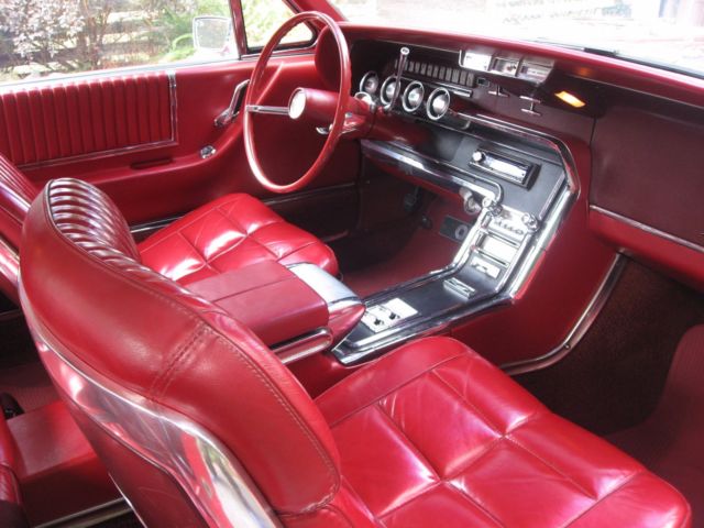 1966 Red Ford Thunderbird Coupe