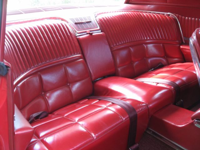 1966 Red Ford Thunderbird Coupe