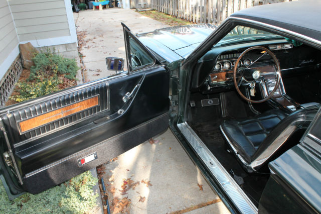 1966 Green Ford Thunderbird Coupe