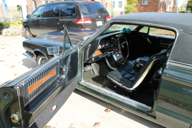1966 Green Ford Thunderbird Coupe