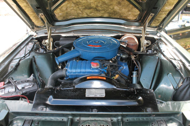 1966 Green Ford Thunderbird Coupe