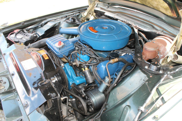 1966 Green Ford Thunderbird Coupe