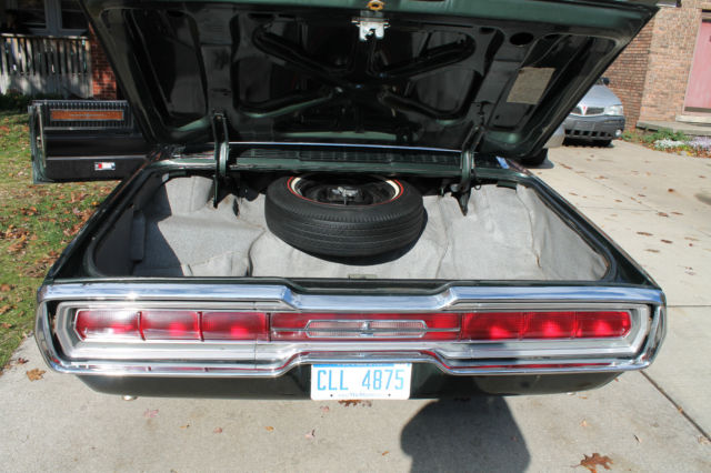 1966 Green Ford Thunderbird Coupe